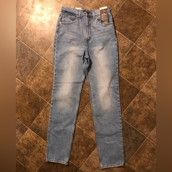LEVIS 70's High Slim Straight Jeans Medium Indigo Worn In NWT - Picture 10 of 17
